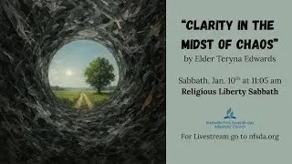 Clarity in the midst of Chaos - Elder Teryna Edwards
