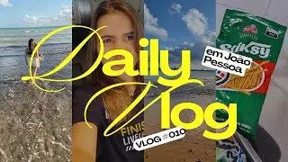 VLOG #010 | Último vlog de 2025 - um dia em João Pessoa ☀️🌊