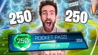 UNLOCKING MY ROCKET PASS TO LEVEL 250! ROCKET PASS  TIER OPENING!