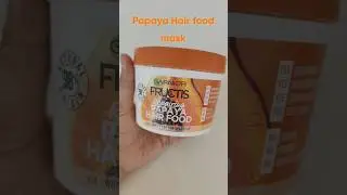 Garnier Hair Food Mask #Hairmask #Papaya