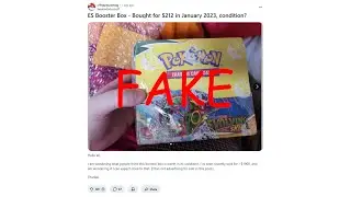 Pokemon Investor Held a Fake Evolving Skies Booster Box for 2 Years Without Knowing