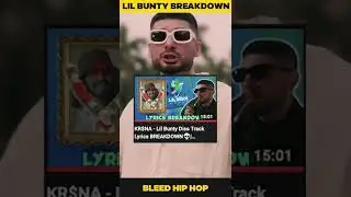 KR$NA Lil Bunty 🐒 Reference Explained || Lyrics Breakdown || Emiway Bantai Diss
