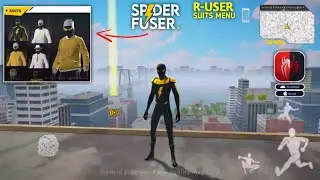 All Suits Reveal 😲 | Spider Fuser Mobile R User Game Android & iOS | Spider Fuser Suits Menu 