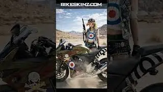 💣 Tank Girl Chaos | CBR500R Vinyl Wrap 💣
