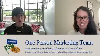 Behind the Scenes of a One Person Marketing Team