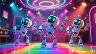Shake with Little Robots | Fun Robot Dance Song for Kids | Silly Movement Rhyme