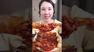 trending food challenge on youtube, chinese traditional food eating270
