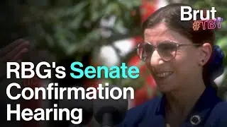 TBT: RBG's Senate Confirmation Hearing