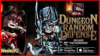 DUNGEON RANDOM DEFENSE | GAMEPLAY, STRATEGY, HEROES, SKILLS, DEFENSE (Android/iOS) FREE GAME
