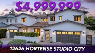 Inside a Luxurious Modern Spanish Home | 12626 Hortense Studio City