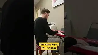 Test Casio Privia PX - S1100RD (Zaz - Je Veux piano)