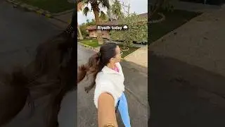 Best weather in Riyadh today 🌧️ #riyadhsaudi #riyadh #saudiarabia #riyadhwinter #saudiwinter