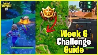 Search Where Stone Heads Are Looking + Lonely Lodge Chests | S5 Week 6 Challenge Guide - Fortnite