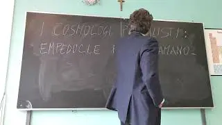 I COSMOLOGI PLURALISTI: EMPEDOCLE, FILOSOFO-SCIAMANO