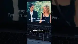 Memory is a wonderful thing if you don&rsquo;t have to deal with the past. #clips #film #beforesunset