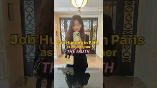 Real Life in Paris - ep1️⃣. TikTok Paris Job Interviews #paris #reality #expatlife #france #job