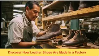 Step-by-Step Inside Leather Shoe Production