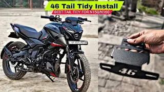 Pulsar N160 Single seat Tail Tidy Installation | Problem Solved👍