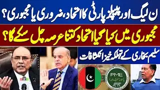 Alliance Between PML-N And The PPP Necessary Or Forced? | Baat Niklay Gi With Fahad Shahbaz Khan