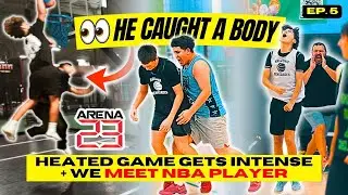 He CAUGHT A BODY! Heated Game + We Went to Arena 23! | Day In The Life Basketball Vlog Freshman Year