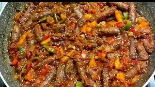 مش هتبطلي تعملي السجق البلدي🌭🌭 وطريقه جديده من غير افتكسات