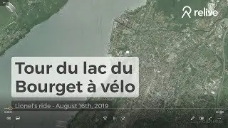 Tour du lac du Bourget à vélo