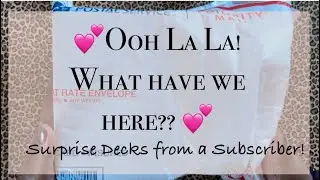 What&rsquo;s in the Bag??? 😍 Five New decks from a lovely subscriber, that&rsquo;s what! 🥰