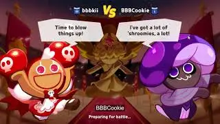 Solo: Cherry Cookie vs Poison Mushroom Cookie | Cookie Run: Kingdom