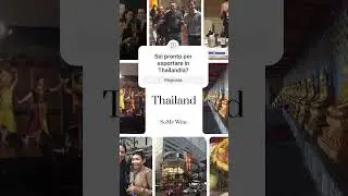 Sei pronto per esportare in Thailandia? 🇹🇭 ✈️ #wineeducator #moderazione
