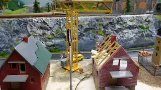 Modellbahn TT Baustellenkran
