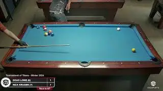 DOUG LOWE (6) vs. NICK KRUGER (7) - METRO CAFE - TABLE 2 | EvoSports Autostream
