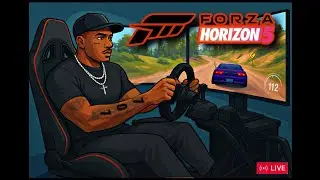 Live! Forza horizon 5 sim drifting on Moza r3 assetto corsa GTA online mansion update