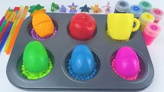 Satisfying Video l Making Rainbow Lollipop Candy, Animal Pop it, Glossy Balls & Playdoh Cutting ASMR