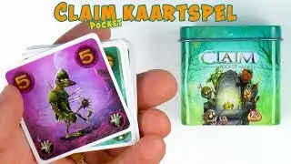 Claim - Leuk kaartspel voor 2 spelers.