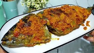 Ikan Bakar Bumbu Sambel Kemiri | Cara Membuat Ikan Bakar yang Kokoh Tidak Mudah Hancur #ikanbakar 