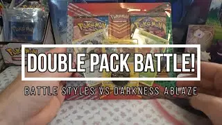 Pokemon Center Double Pack! Battle Styles vs Darkness Ablaze