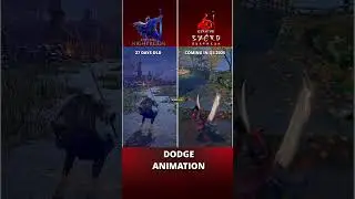 Elden Ring Nightreign vs Burning Sword Death Sun Comparison | Dodge Animation