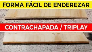 C&oacute;mo Enderezar Madera Contrachapada / Triplay Torcida 📏