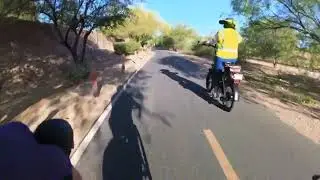 Dan Rides the Chuck Huckleberry Loop in Tucson AZ