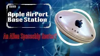 Alien Spaceship Wi Fi Router? - Apple AirPort Base Station