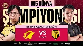 M5 Dünya Şampiyonası Eleme Aşaması 6. Gün | ONIC vs APBR | 1. Maç