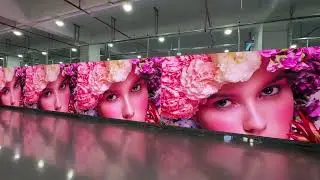 Aging test of full color hd led screen #leddisplay #ledwall #ledvideowall #ledscreen