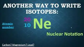 Isotopes