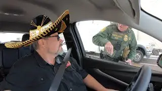 ID Refusal, USBP Federal Agent Checks Citizenship at U.S. Border Patrol Checkpoint, 9 Sept 2022, NGH
