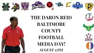 2025 Daron Reid Baltimore County Football Media Day @ Dulaney HS Interviews Part 1