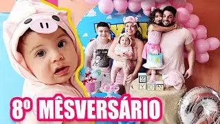 MESVERSÁRIO DE 8 MESES DO ZYON * 1ª Festa na casa nova aconteceu isso... | Kathy Castricini