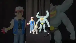 Pokemon Machop Machamp Ash Ketchum #pokemon  #toys #collection