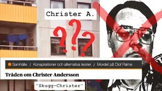 Christer A III trappor upp | Palmemordet 40 &aring;r