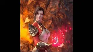 [BTTH] Xiao Yan showing off his combined power of Four Heavenly Flames