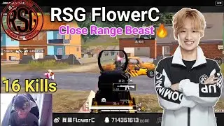 RSG FlowerC Road to Conquerer with Randoms | rsg flowerc gameplay | RSG Pubg